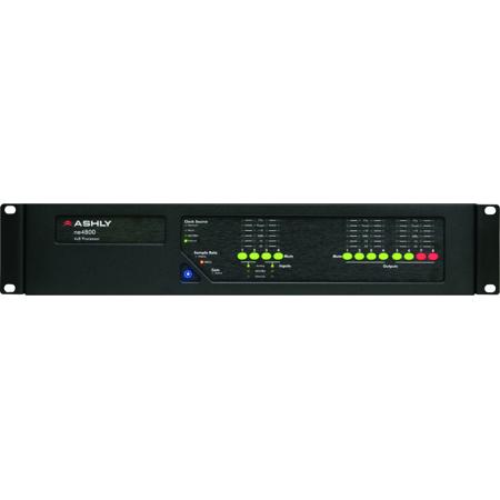Ashly ne4800 Network Enabled Protea DSP Audio System Processor 4-In x 8-Out with CNM-2 CobraNet Option Card