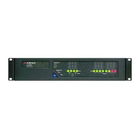 Ashly ne4800 Network Enabled Protea DSP Processor with 4-Ch AES3 Inputs, 8-Ch AES3 Outputs and Dante Option Card
