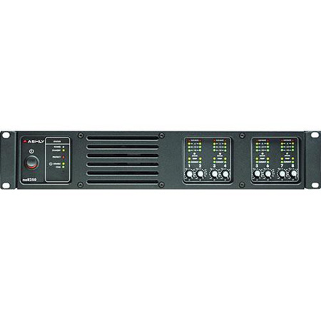 Ashly ne8250pe 8-Channel Network-Enabled Power Amplifier with Protea DSP and OPDante Option Card