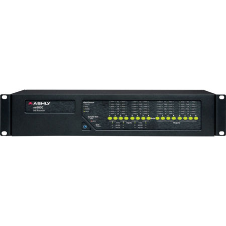 Ashly Network-Enabled Digital Signal Processor with 8-Channel Mic Inputs