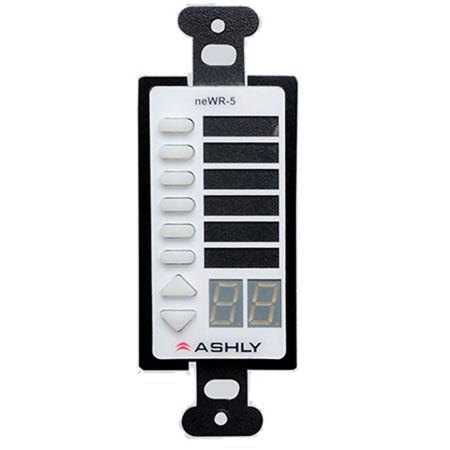 Ashly neWR-5 Programmable Multi-Function Network Decora Wall Remote