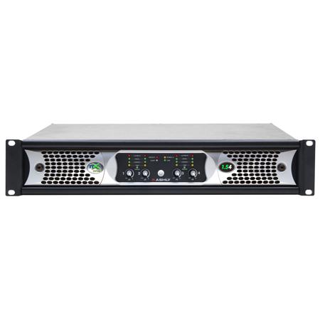 Ashly NXE1.54 4-Channel Power Amplifier, Ethernet Control, CNM-2, OPDAC4 Cards