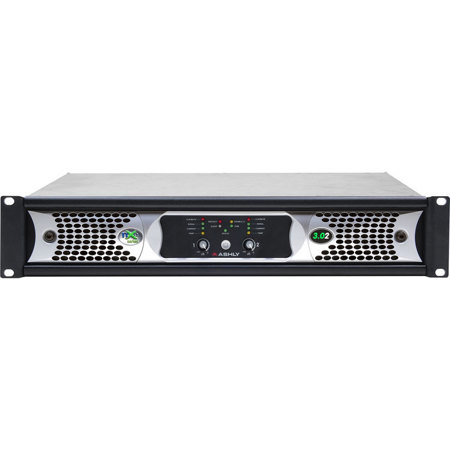 Ashly NXE3.02 2-Channel Networkable Multi-Mode Power Amplifier with Ethernet Control, OPDante and OPDAC4 Cards