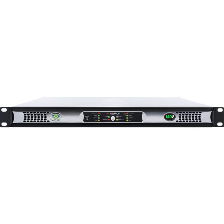 Ashly NXP1502 2-Channel Networkable Multi-Mode Power Amplifier with Protea DSP, CNM-2 CobraNet Option Card