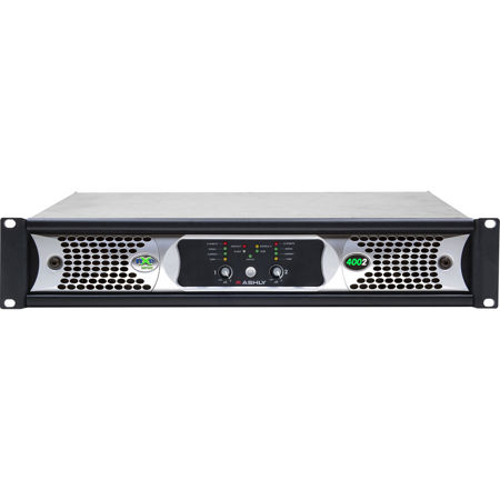 Ashly NXP4002 2-Channel Networkable Multi-Mode Power Amplifier with Protea DSP and CNM-2 CobraNet