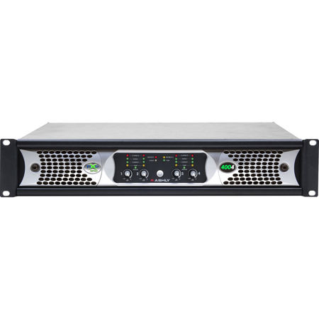 Ashly NXP4004 4-Channel Networkable Multi-Mode Power Amplifier with Protea DSP and OPDante Option Card