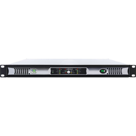 Ashly NXP752 2-Channel Networkable Multi-Mode Power Amplifier with Protea DSP and CNM-2 CobraNet Option Card
