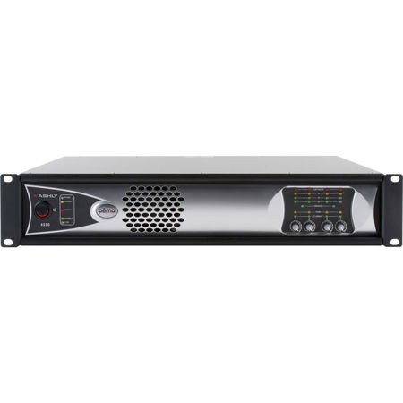 Ashly PEMA 4250.25 4-Channel Amplifier, Protea DSP & CNM-2 CobraNet Option Card
