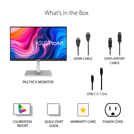 ASUS ProArt Display PA279CV 27 ASUS ProArt Display PA279CV 27