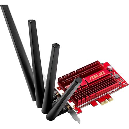 ASUS PCE-AC88 Dual-Band AC3100 Wireless PCIe Wi-Fi Adapter