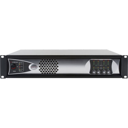 Ashly PEMA 4125 4-Channel Amplifier with Protea DSP & CNM-2 CobraNet Option Card
