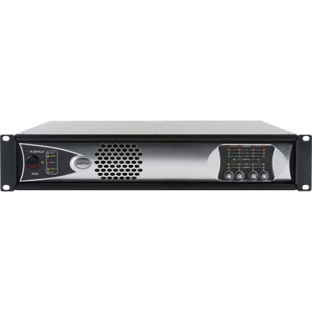 Ashly PEMA 4125 4-Channel Amplifier with Protea DSP & OPDante Option Card