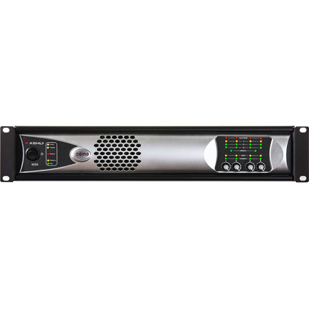 Ashly PEMA 4250 4-Channel Amplifier with Protea DSP & CNM-2 CobraNet Option Card