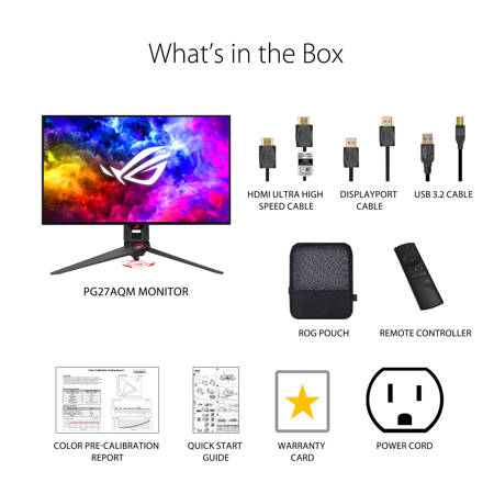 ディスプレイ・モニター本体 ASUS ROG SWIFT OLED PG27AQDM 240Hz PG27AQDM ディスプレイ・モニター本体 SWIFT OLED ASUS ROG 240Hz