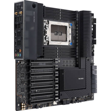 ASUS Pro WS WRX80E-SAGE SE Wi-Fi AMD Ryzen Threadripper PRO E-ATX Motherboard