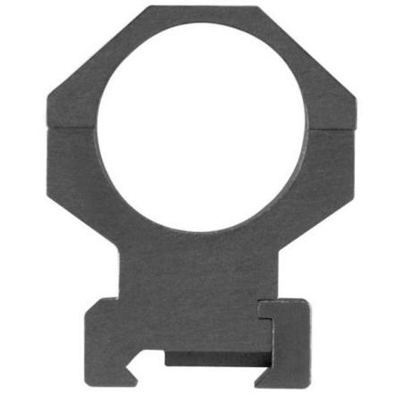 AIM Sports 30mm Weaver Picatinny Scope Mounting Rings, High, 2 Pack, Matte Black