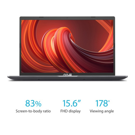 ASUS VivoBook 15 R565MA 15.6" FHD Notebook, N4020 1.1GHz, 4GB, 1TB, W10H, Gray