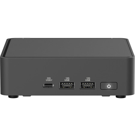 ASUS NUC 15 Pro Slim Mini Desktop Computer, Intel Core Ultra 7 255H 2GHz, 16GB RAM, 1TB SSD, OS Not Included, Black