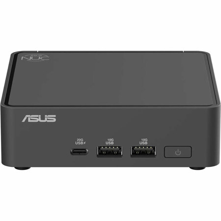 ASUS NUC 15 Pro Slim Mini Desktop Computer, Intel Core 7 240H 2.5GHz, 16GB RAM, 512GB SSD, Windows 11 Pro, Black