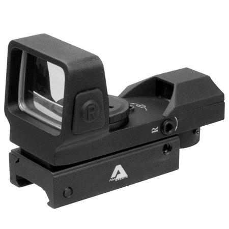 Aim Sports 1x33mm Full-Size Dual Illumination Reflex Sight with 4 Reticles