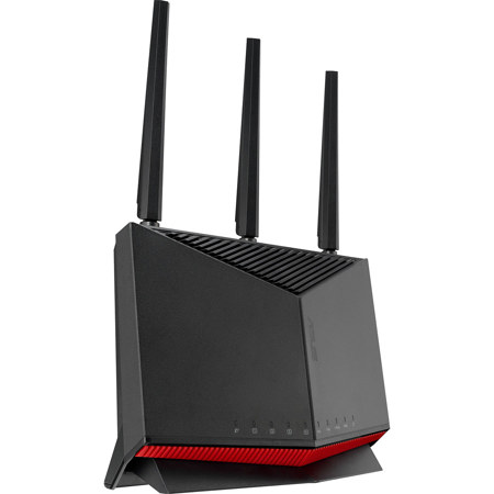 ASUS RT-BE86U BE6800 Dual-Band Wi-Fi 7 AiMesh Router, Black