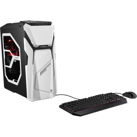 ASUS ROG Strix VR Ready White Desktop Computer, Intel Core i7-7700 3.6GHz, 16GB RAM, 1TB HDD + 256GB SSD, NVIDIA GeForce GTX 1070 8GB, Windows 10 ASUS ROG Strix VR Ready White Desktop Computer, Intel Core i7-7700 3.6GHz, 16GB RAM, 1TB HDD + 256GB SSD, NVIDIA GeForce GTX 1070 8GB, Windows 10