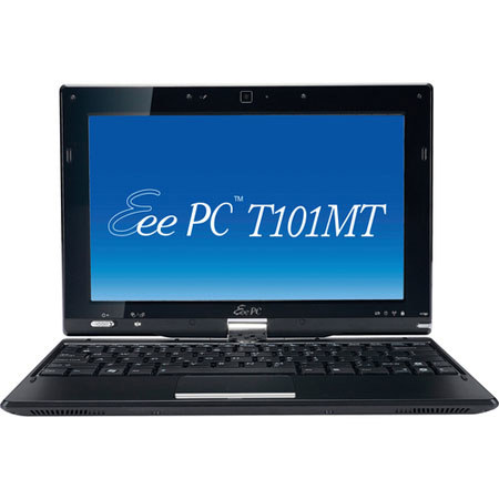 ASUS Eee PC T101MT-EU37-BK 10.1in Netbook PC, Black