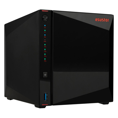 ASUSTOR AS5404T 4-Bay NAS Enclosure, Diskless