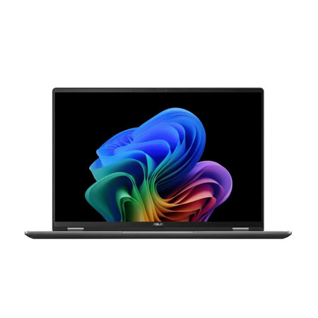 ASUS Vivobook 16 Flip TP3607 16" 2.8K OLED 2-In-1 Touchscreen 120Hz Copilot+ PC Laptop, Intel Core Ultra 7 256V 2.2GHz, 16GB RAM, 512GB SSD, Windows 11 Home, Matte Gray