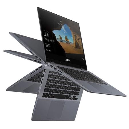 ASUS VivoBook Flip 14 TP412FA Touch, i7-8565U, 8GB RAM, 512GB SSD, W10,Star Gray