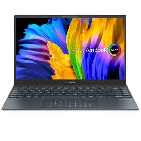 ASUS ZenBook 13 OLED UM325 13.3" FHD Notebook, Ryzen 7, 8GB, 512GB, W11H, Gray