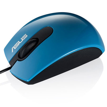 ASUS UT210 USB Optical Mouse, Royal Blue