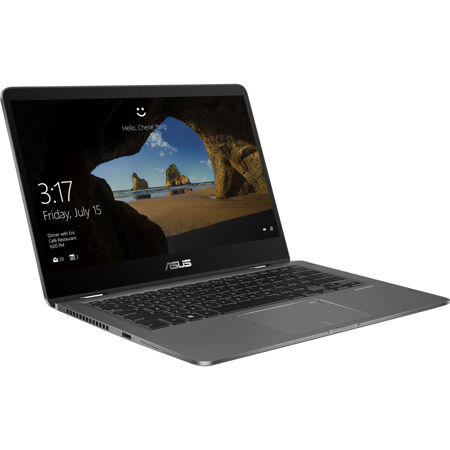 ASUS ZenBook Flip 14 FHD 2 in 1, i5-8250U, 8GB RAM, 256GB SSD, W10H, Slate Gray