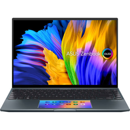 ASUS ZenBook 14X OLED 14" 2.8K Touch, i7-1165G7, 16GB, 512GB, MX450, W11P, Gray