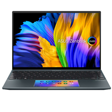 ASUS ZenBook 14X OLED 14" 2.8K Touch, i7-1260P, 16GB, 1TB SSD,RTX 2050,W11H,Gray