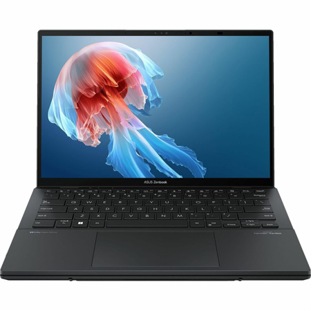 ASUS ZenBook Duo UX8406CA-PS99T 14" 3K 120Hz 2-In-1 OLED Touchscreen Laptop, Intel Core Ultra 9 285H 2.9 GHz, 32GB RAM, 1TB SSD, Windows 11 Home, Inkwell Gray