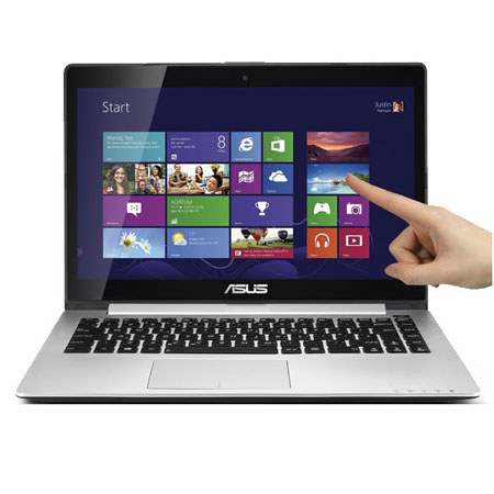 ASUS V400CA-DB31T 14" LED Touchscreen Ultrabook Notebook, 4GB RAM
