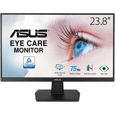 ASUS VA247HE 23.8" 16:9 Full HD VA LED Monitor