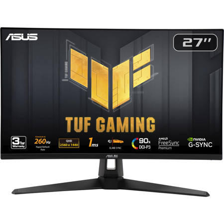 ASUS TUF Gaming VG27AQM1A 27" 16:9 QHD Fast IPS LED Gaming Monitor