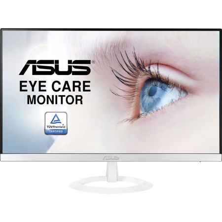 ASUS VZ239H-W 23" IPS Full HD Ultra-Slim Eye Care Gaming LED Monitor, White