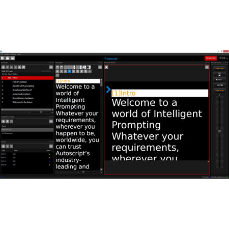 Autoscript WinPlus-IP Studio Prompting Software Application, Electronic Download