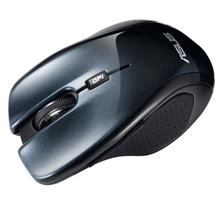 ASUS WT460 Wireless Optical Mouse with Nano Dongle, RF 2.4GHz