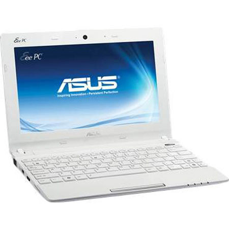 ASUS Eee PC Seashell 10.1" Netbook PC, 3-Cell Battery, White