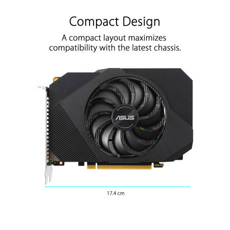 ASUS Phoenix NVIDIA GeForce GTX 1650 OC Edition Graphic Card