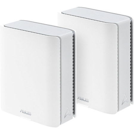 ASUS ZenWiFi BT10 BE18000 Tri-Band Wi-Fi 7 AiMesh Extendable Router,White,2-Pack
