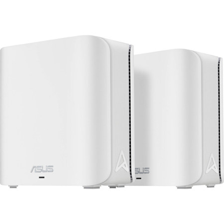 ASUS ZenWiFi BD4 BE3600 Dual-Band Wi-Fi 7 AiMesh Extendable Router, White, 2-Pack