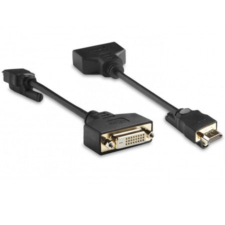 Atlona HDMI (Male) to DVI (Female) Locking Adapter, 5" Length
