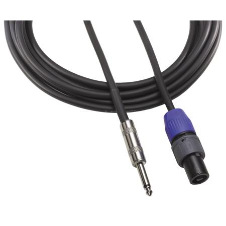 Audio-Technica Speaker Cable , 14-ga., Speakon - 1/4" Phone Plug, 5'