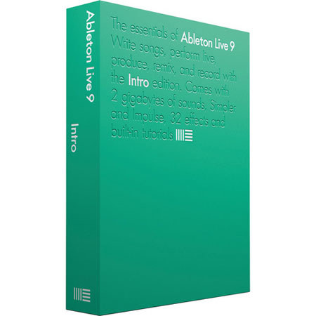 Ableton Live 9 Intro Music Production Software