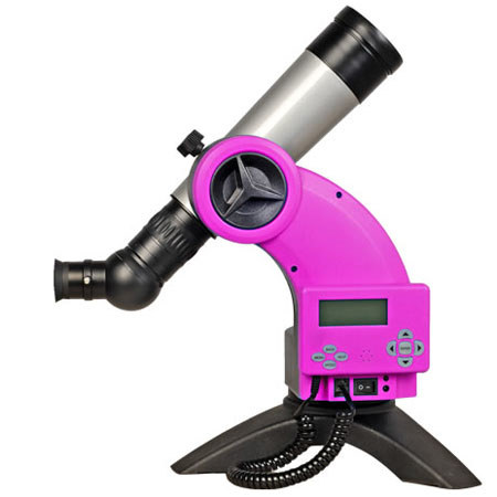 iOptron Astroboy 60mm Computerized Table Telescope, Pink